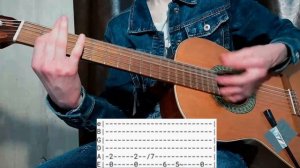 How To Play "Enter Sandman" - Metallica on Guitar (with tabs)