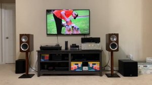 KEF R300, Yamaha A-S1100, Denon DCD-1600NE, JL D110 Sound Demo