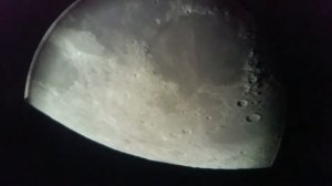 The Moon via Celestron 130 slt and Samsung Note 4 (Unprocessed)