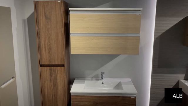 Мебель для ванных комнат. Коллекция ALBA смотреть онлайн