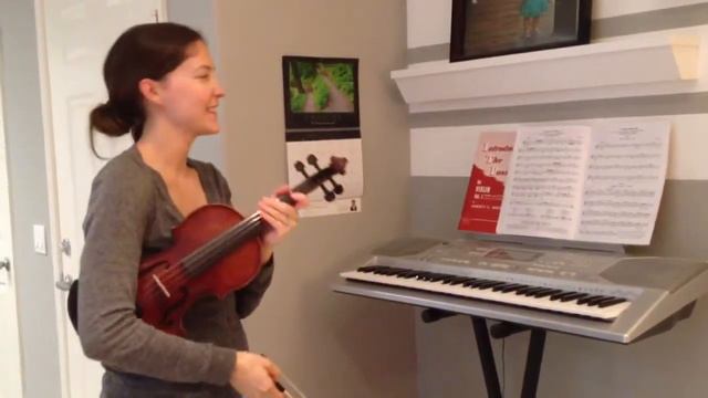 Hunter's Chorus and Waltz from Suzuki book 2 смотреть онлайн