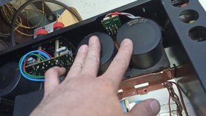 Усилитель Yamaha A2000a профилактика, плата УМ.