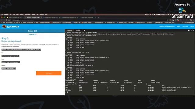 Docker Online Meetup 1.0 - Docker Getting started смотреть онлайн