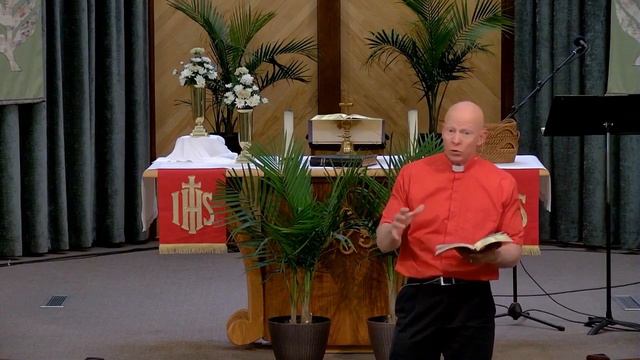 4/5/20 Palm Sunday Sermon: "Setting the Table" - Jim Von Busch смотреть онлайн