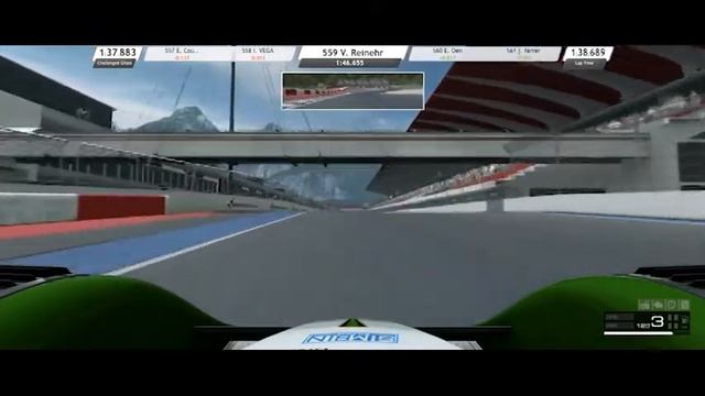 RaceRoom Racing - Keyboard gameplay #1 смотреть онлайн