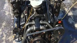 Запуск мотора Mercury 5.7L