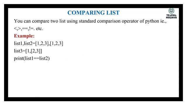 Chapter 2 Python Revision Tour 2 | Part 3 | List Manipulation | Class 12 CS(083) | CBSE New Syllabu