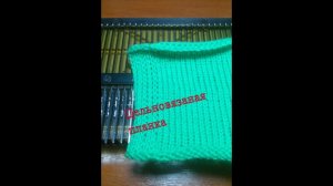 Цельновязаная планка. Вязание на машине Нева 2