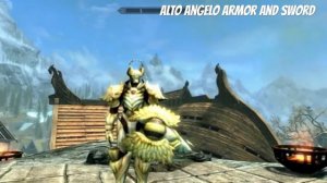 Skyrim SE Xbox One/PC Mods|Alto Angelo Armor And Sword