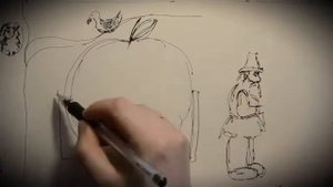Ефим Васильевич Честняков "Чудесное яблоко"