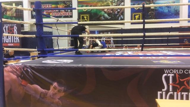 Второй бой Жукова Руслана на кубке мира по ММА. смотреть онлайн