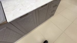 Кухонный гарнитур Агава 2 метра в цвете Трюфель