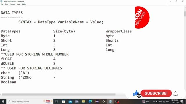 #datatypesinjava #java#javatutorial #java_in_tamil #javaforbeginner #javaprogramming in tamil