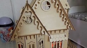 большой кукольный домик с мебелью купить