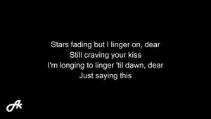 Doris Day - Dream A Little Dream of Me (karaoke acoustic)