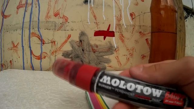 Обзор и тест граффити маркера molotow burner 640pp