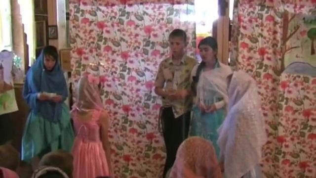 Воскресная школа Сценка на Пасху 2011