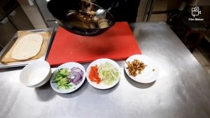 Как сделать пиццу - шаверму в домашних условиях. пицца шаверма таййорлаш жуда осон ва тез!!!