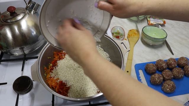 Тефтели с гарниром за 30 минут. смотреть онлайн