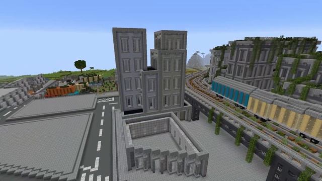 Building an Abandoned City in Minecraft [Part 3] смотреть онлайн
