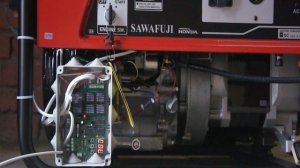 Автозапуск генератора БАЗГ-10 на генераторе Элемакс bazg 10 elemax