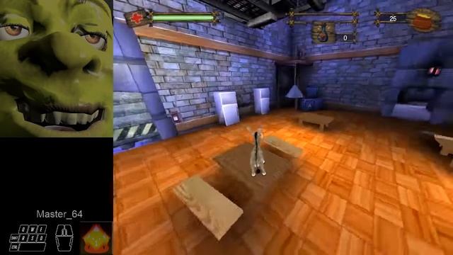 Factory (Donkey) - Shrek 2 (PC) [Any% Beginner's Tutorial {Part 8/16}] [Russian CC] смотреть онлайн