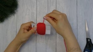 Милейшие гномики в беретках❄️Из пряжи?Новогодний декор своими руками?