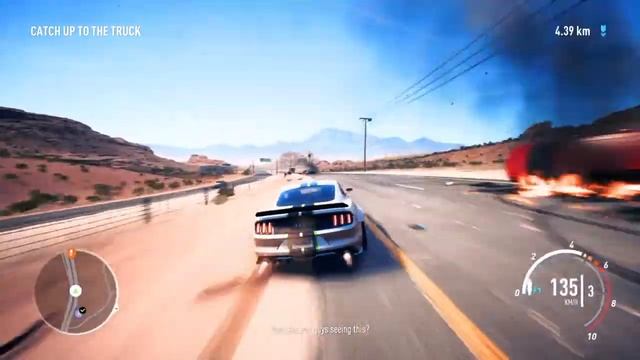 Need for Speed Payback  The Highway Heist Samsung AUE70 Gaming Test PS4