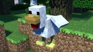 Майнкрафт. Строим ферму и заводим кур.