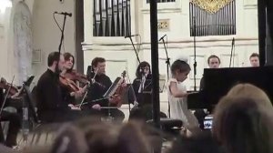 Г.Гендель концерт для фортепиано с оркестром фа-мажор.Часть 1 Ульяна Степанова.mp4