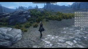 PC SKYRIM T_KUKU's animation :mt_walk and run motion MOD(Practice without tracing)