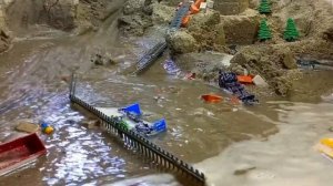 LEGO CITY.SAND CITY.LEGO DAM BREACH.LEGO CITY.