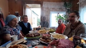 ДЕД МАТВЕЙ И КОМАНДА БЫТЬ ДОБРУ ПОЗДРАВЛЯЕТ С ЮБИЛЕЕМ БАБУШКУ НАСТЮ!!!