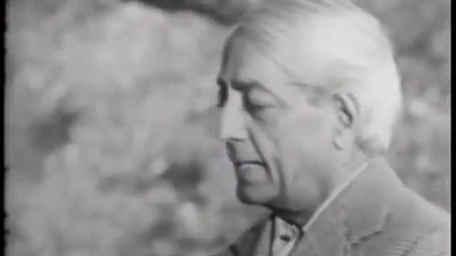 Джидду Кришнамурти: Что такое страх? смотреть онлайн