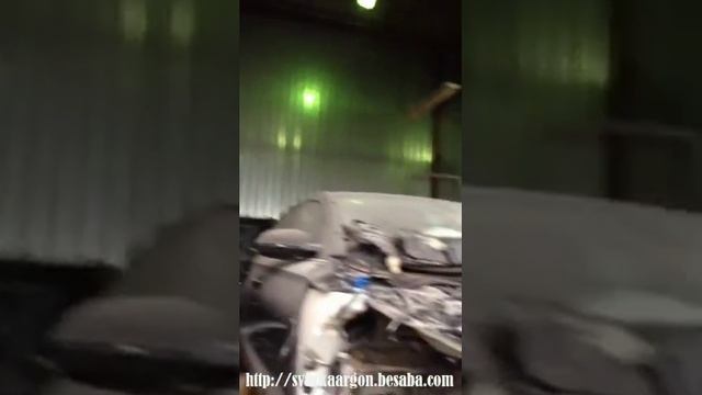 Аргонно-дуговая сварка с выездом - Audi А8 смотреть онлайн