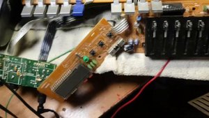 Sharp gf-800 ремонт , замена платы эквалайзера.