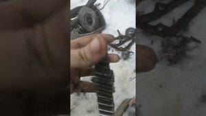 Открутилась гайка генератора. Мотоцикл Днепр