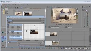 20. Картинка в картинке в Sony Vegas | Как сделать два и более видео в одном кадре