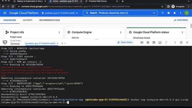 Deploy to Kubernetes in Google Cloud Challenge Lab GSP318 смотреть онлайн