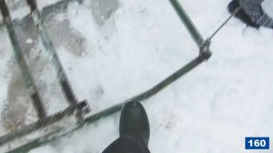 Самодельные сани из старых ворот