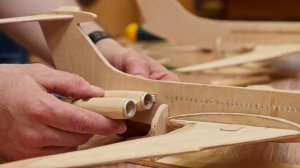 Создаем плоскую модель самолета ИЛ-62 из фанеры - 7 урок