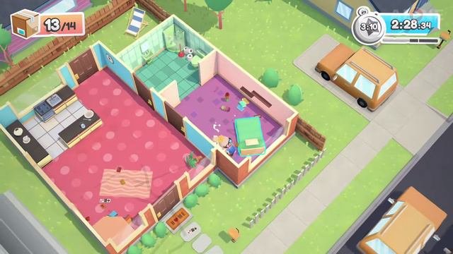 Moving Out - Геймплей | PC
