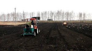 Посадка чеснока сажалка для чеснока ЧСН-4У