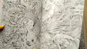 Обзор на новую раскраску Керби Розанеса "Мироморфозы"