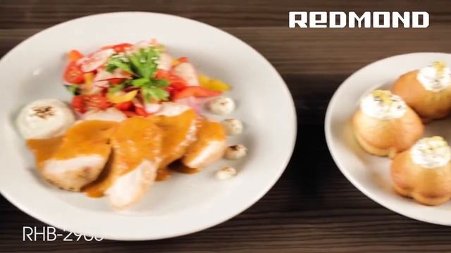 Блендер погружной Redmond RHB 2908-E смотреть онлайн