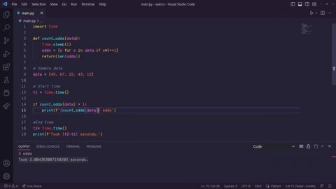 Python's Walrus Operator??