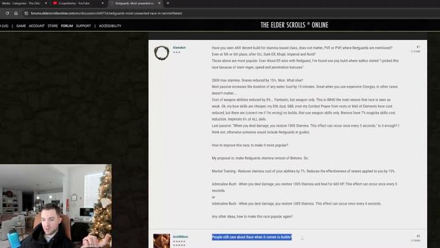 Does Race REALLY Matter In ESO? смотреть онлайн