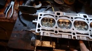 2 способа проверить герм. клапанов / ремонт ГБЦ 16клап. ч. 2