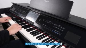 Yamaha CVP-909 Clavinova Digital Piano | 88-key GrandTouch™ Keyboard | Full Review and Playing Demo