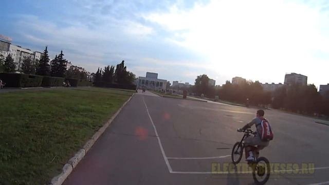 Экстремальное путешествие на электровелосипедах